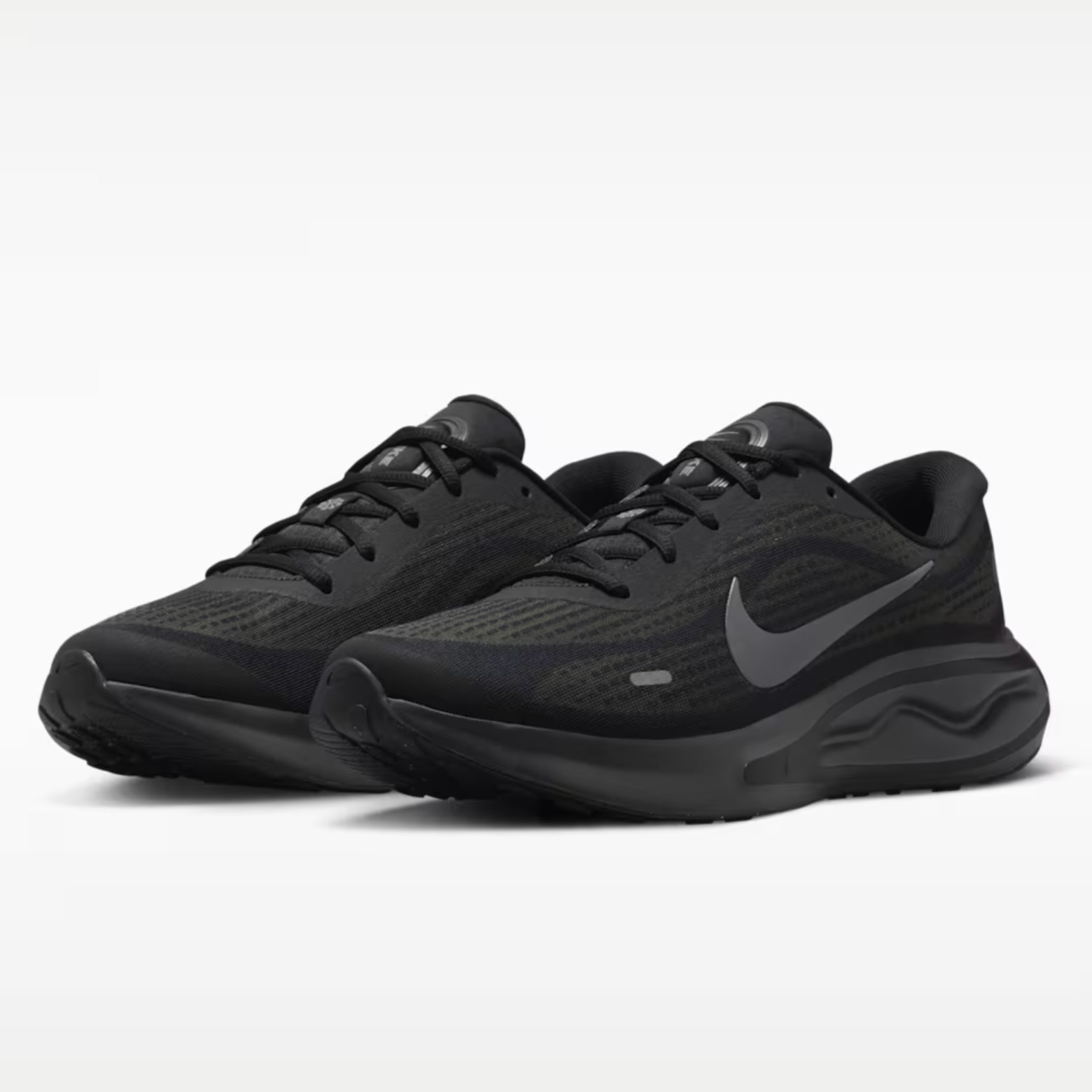 Nike Journey Run Black Smoke Grey Mens Running Shoes Sneakers Size FN0228-009