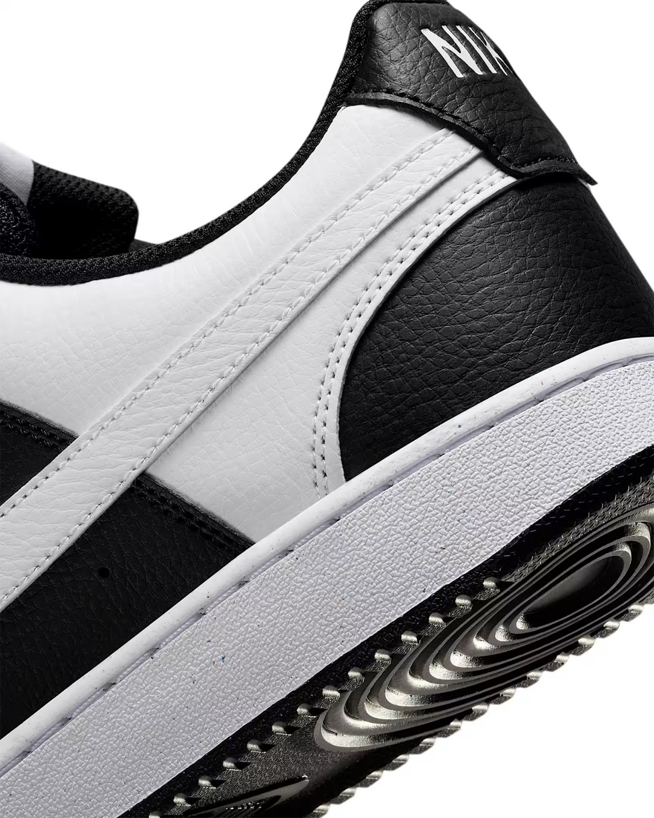 Nike Men’s Court Vision Low Black/White Sneakers Shoes, HM9862-001