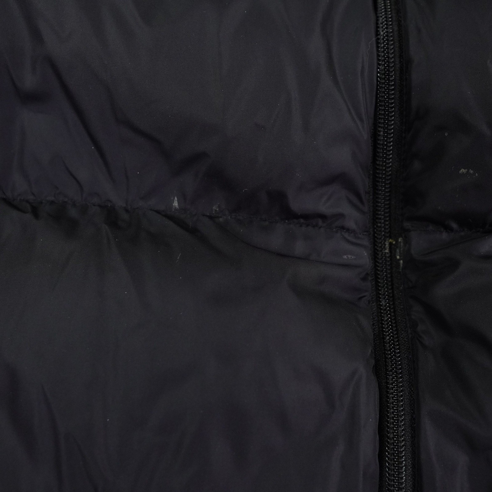Lands’ End Mens Reversible Goose Down Puffer Vest Black Blue XL 46-48 73443