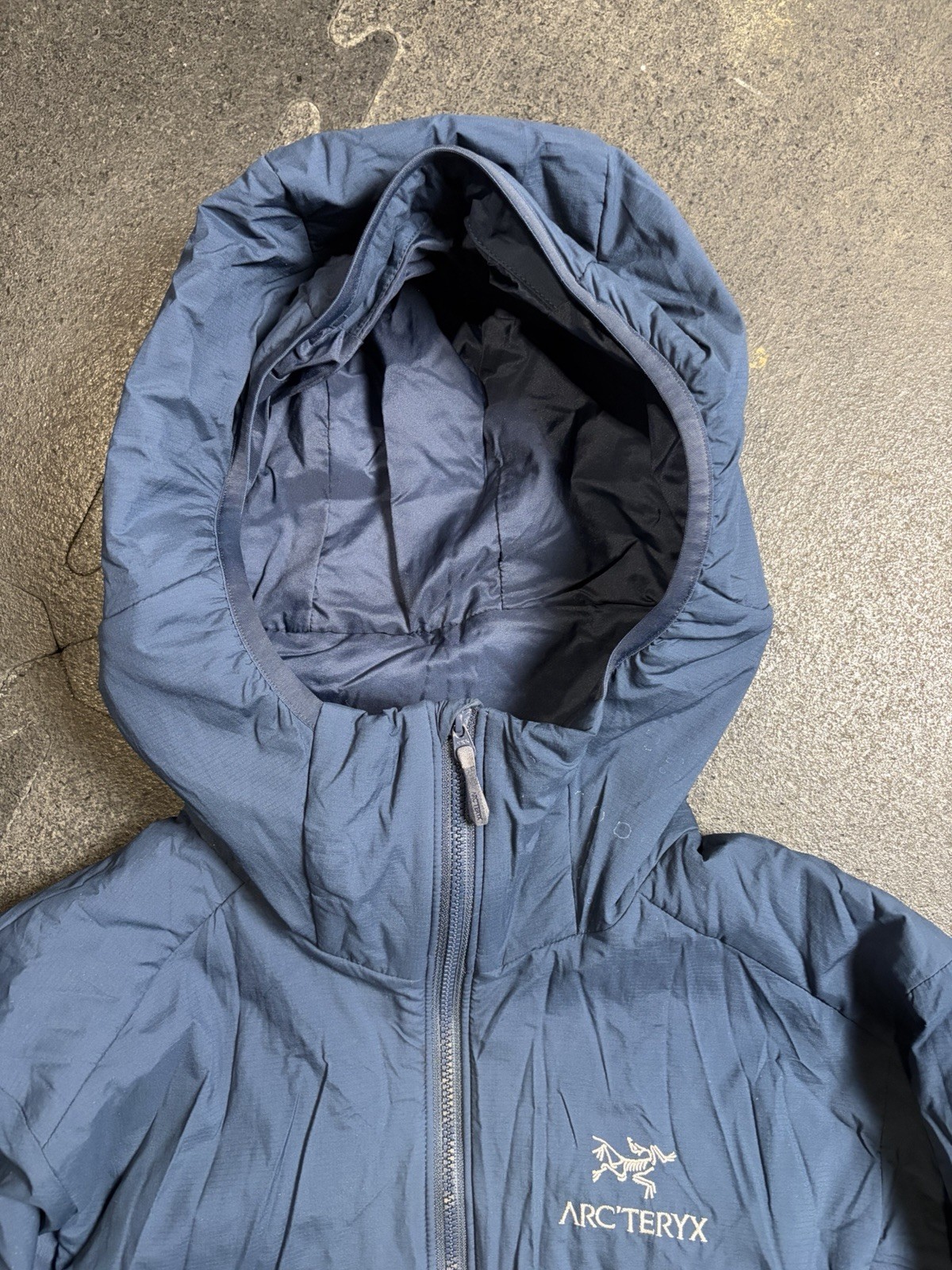 Arc’teryx Atom SL Hoody Womens Medium Full Zip Lightweight Blue Arcteryx Jacket
