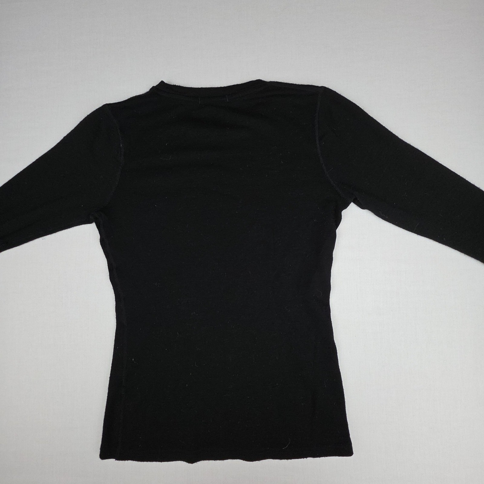 Merino.tech Merino 250 Base Layer Top Women Small Black 100% Merino Wool