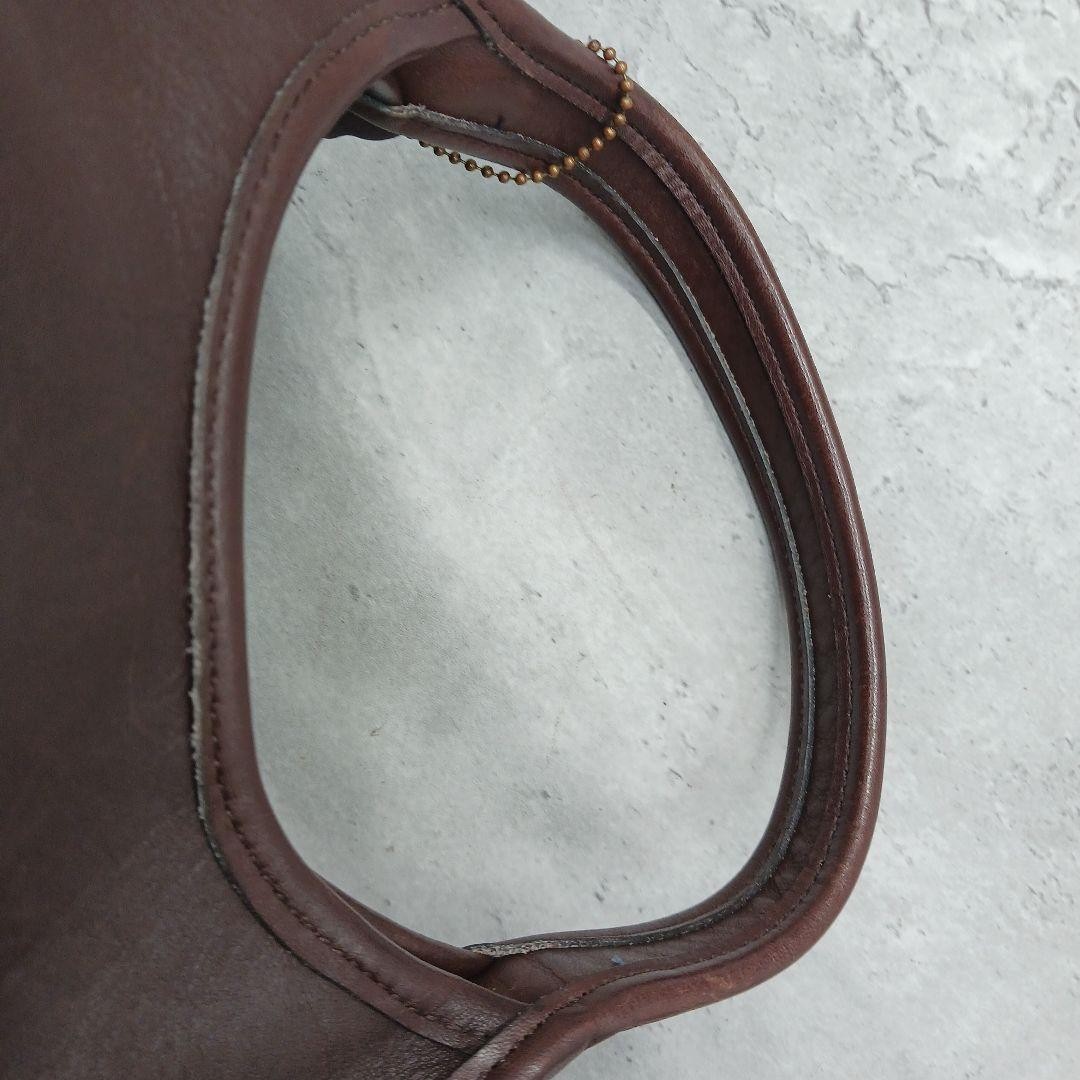 Old Coach Ergo Shoulder Bag 9027 Leather Brown