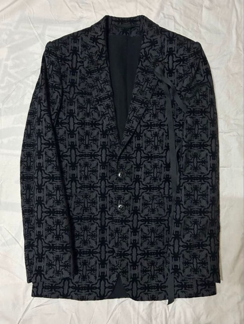 Ann Demeulemeester 2013AW Archive Wool Tailored Jacket XXS Black Archive