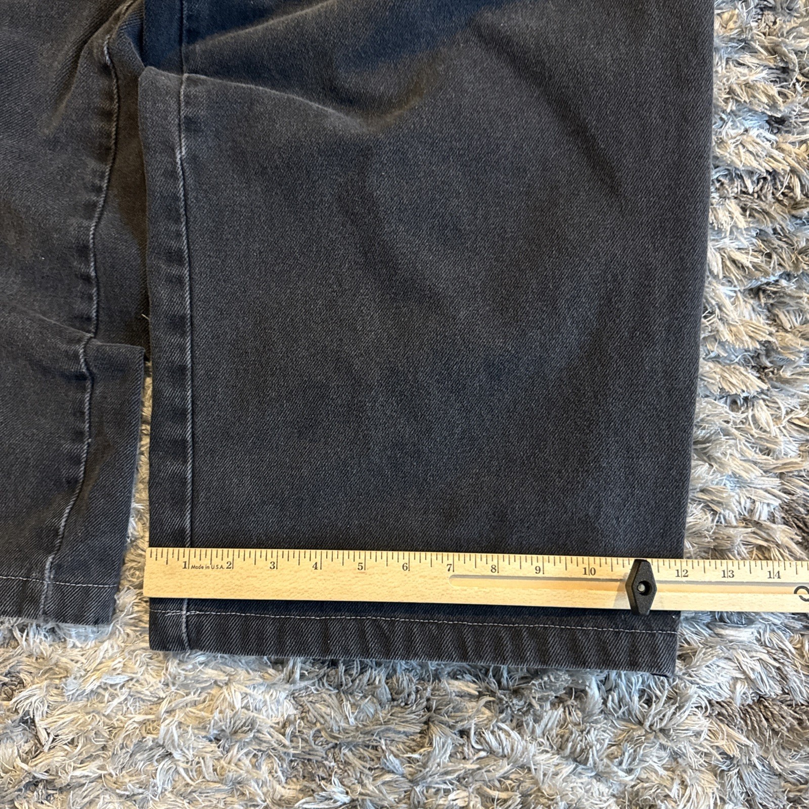 Vintage 00s Jnco Skunk Grail Baggy Side Stripe Embroidered Y2K Denim Jeans 30×29