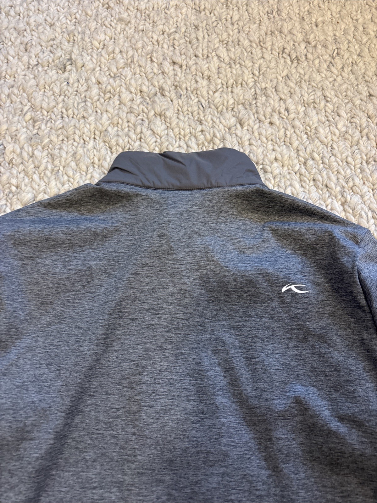 NWT $285 KJUS Golf Men Full Zip Retention Performance Jacket Medium Gray S / 48