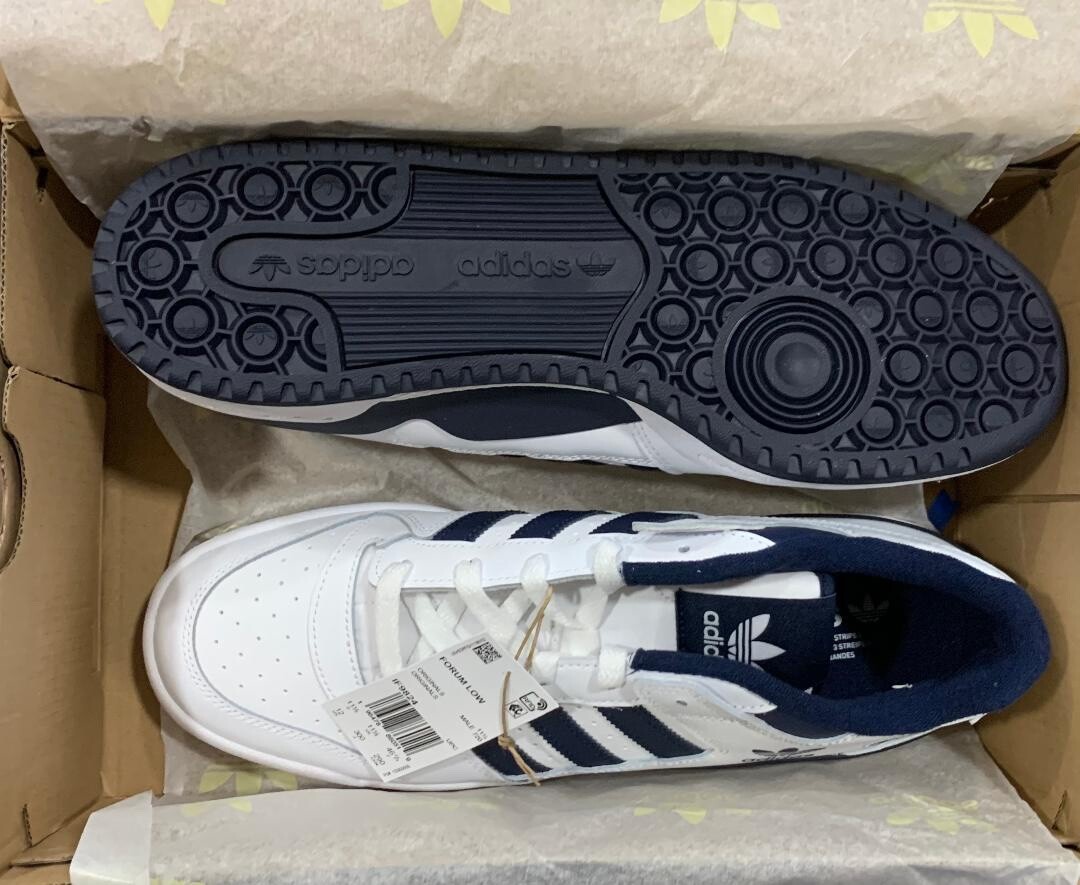 Adidas Forum Low Trainers Mens Sneaker Shoes IF9824 Size 12 New