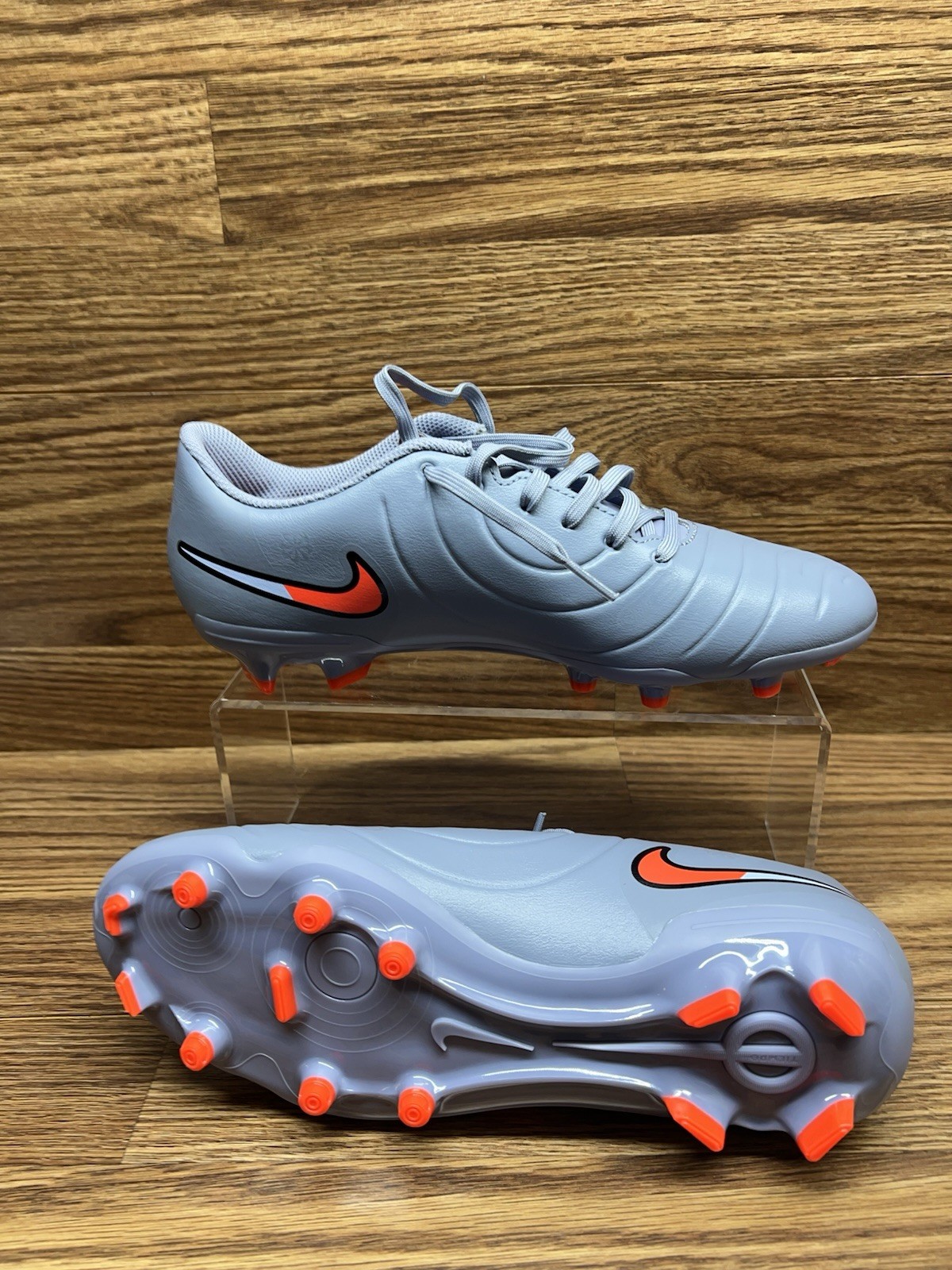 Nike Legend 10 Elite AG-PRO Blue Grey Iridescent Orange DV4330-402 Men’s Si 7.5