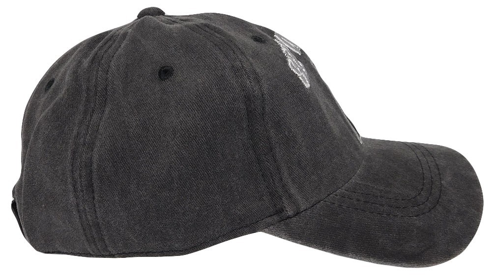 82nd Airborne All The Way! Grey Gray Embroidered Hat Cap CAP527B – Licensed