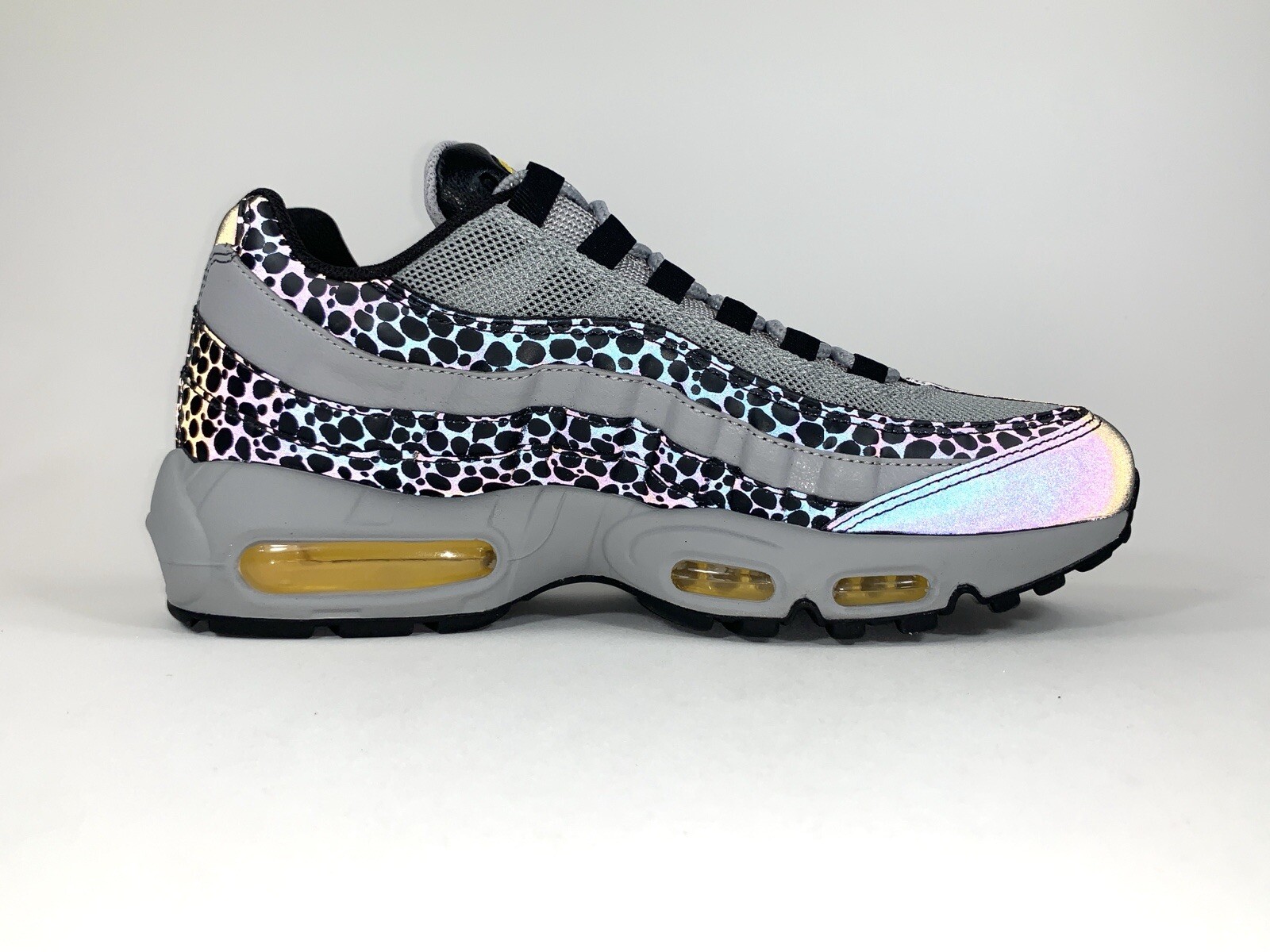 Nike Air Max 95 SE Reflective Off Noir Wolf Grey BQ6523-001 Men Size 8.5