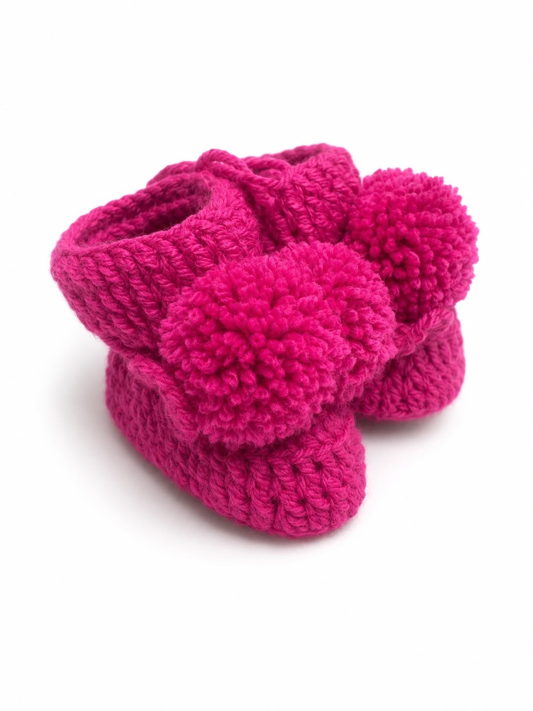 Handmade Baby Booties Crochet Soft Newborn Shoes Baby Gift 0-3 m