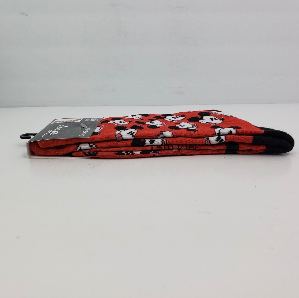 Mickey Mouse Crew Socks (Official Licensed Disney Apparel) Adult Size 9-13, NWT