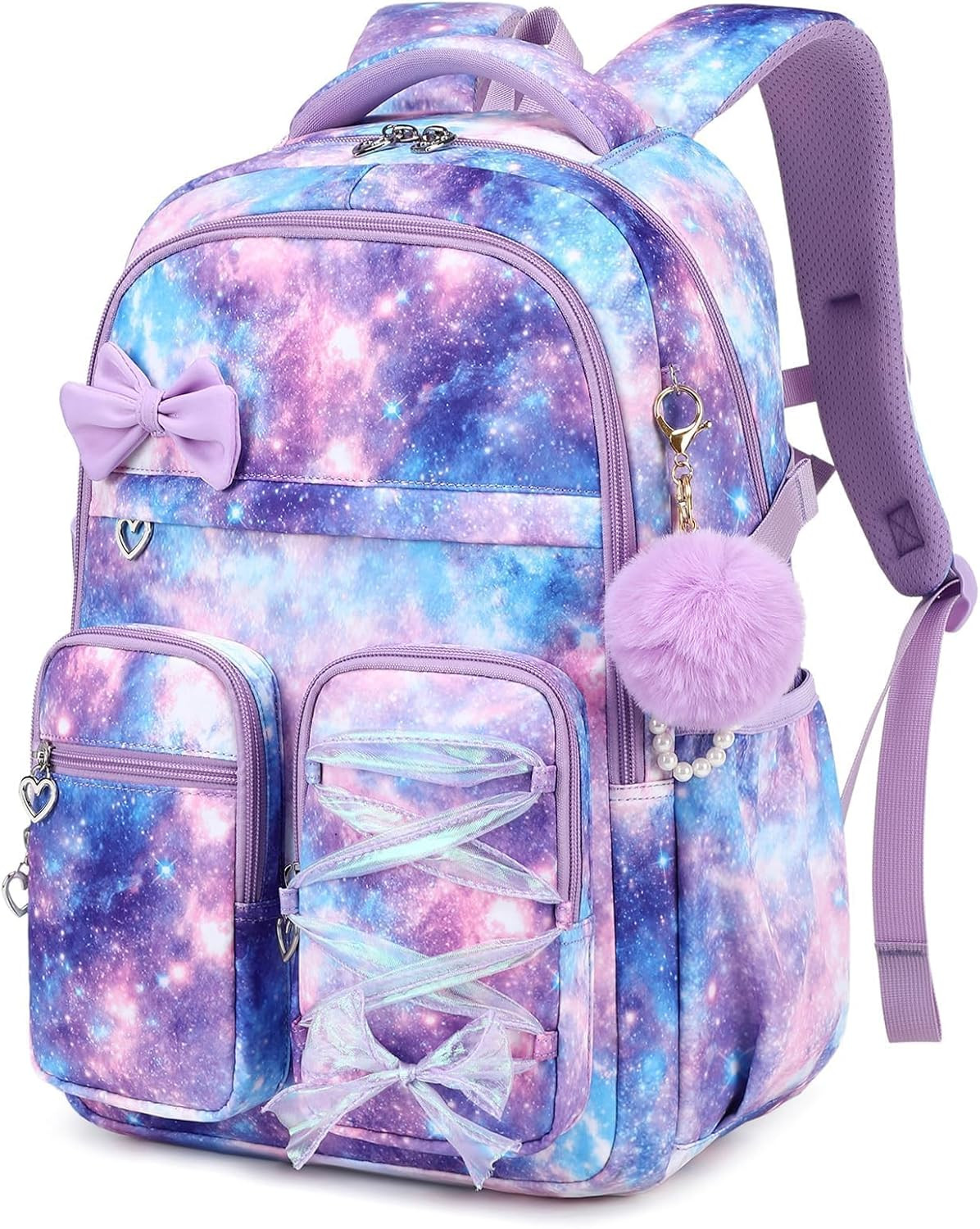 Kids Backpack for Girls, Fits 15.6 Inch Laptop Large Capacity School Bookbag, Gi
