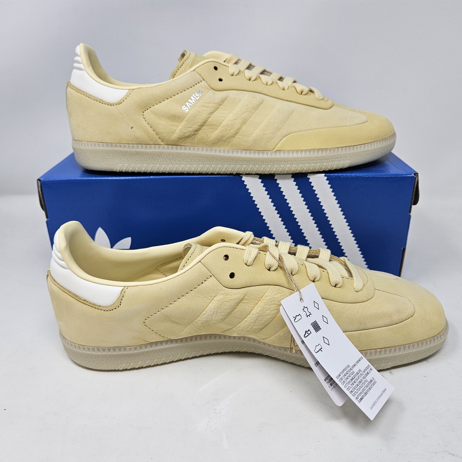 Adidas Samba ‘Almost Yellow’ Classic Casual Shoes / IE4955 / Men’s Size 11