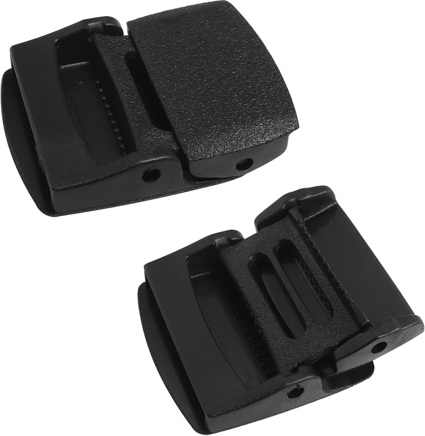 38Cm Plastic Buckle 4PCS Black Nylon Canvas Web Belt Plastic Buckle for 1.4 Inch