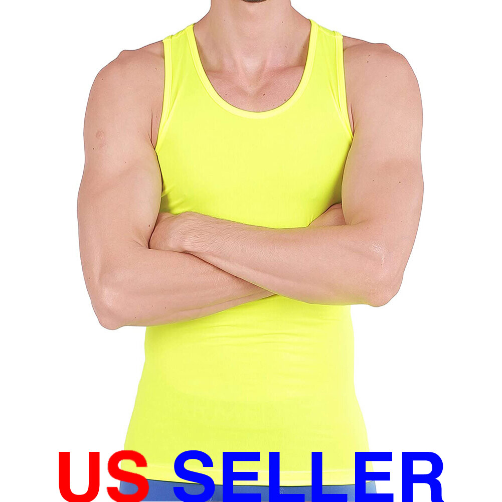ARMEDES Mens Tank Top Cool Dry Compression Top AR 111