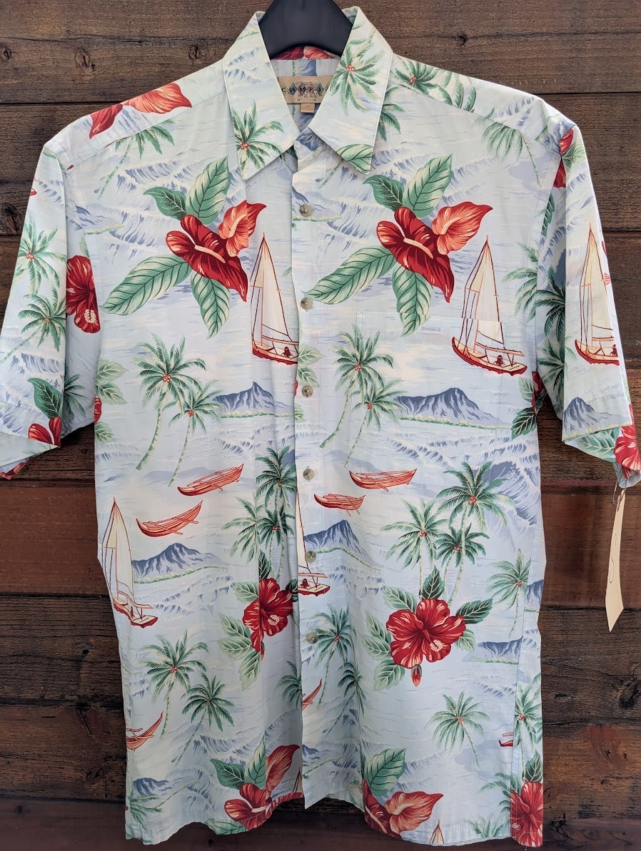 Campia Moda Hawaiian Shirt – Made in Korea – Vintage 80s/90s – Sony Wardrobe