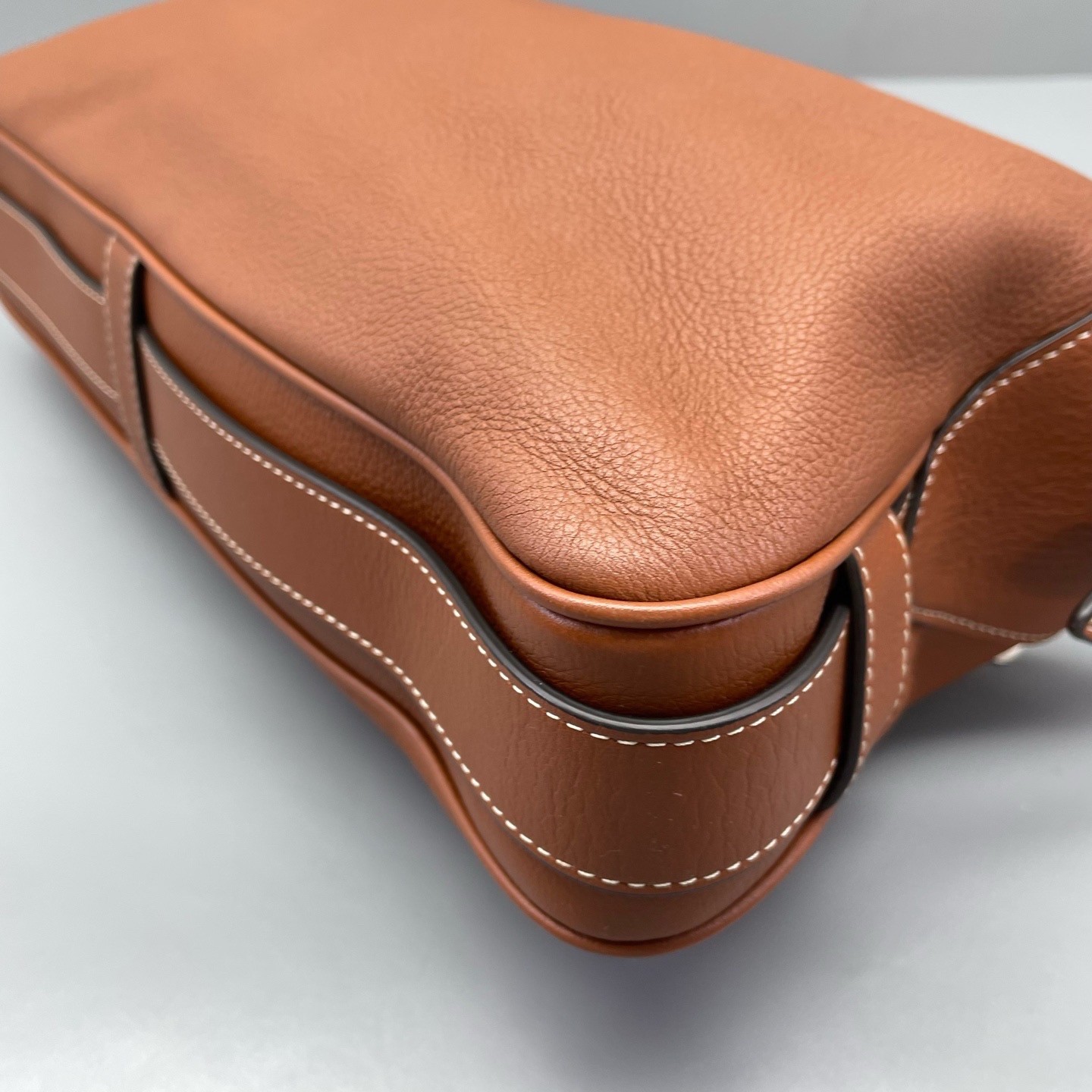 Celine Pre-Owned Authentic Underarm Bag Caramel 35*20*6cm