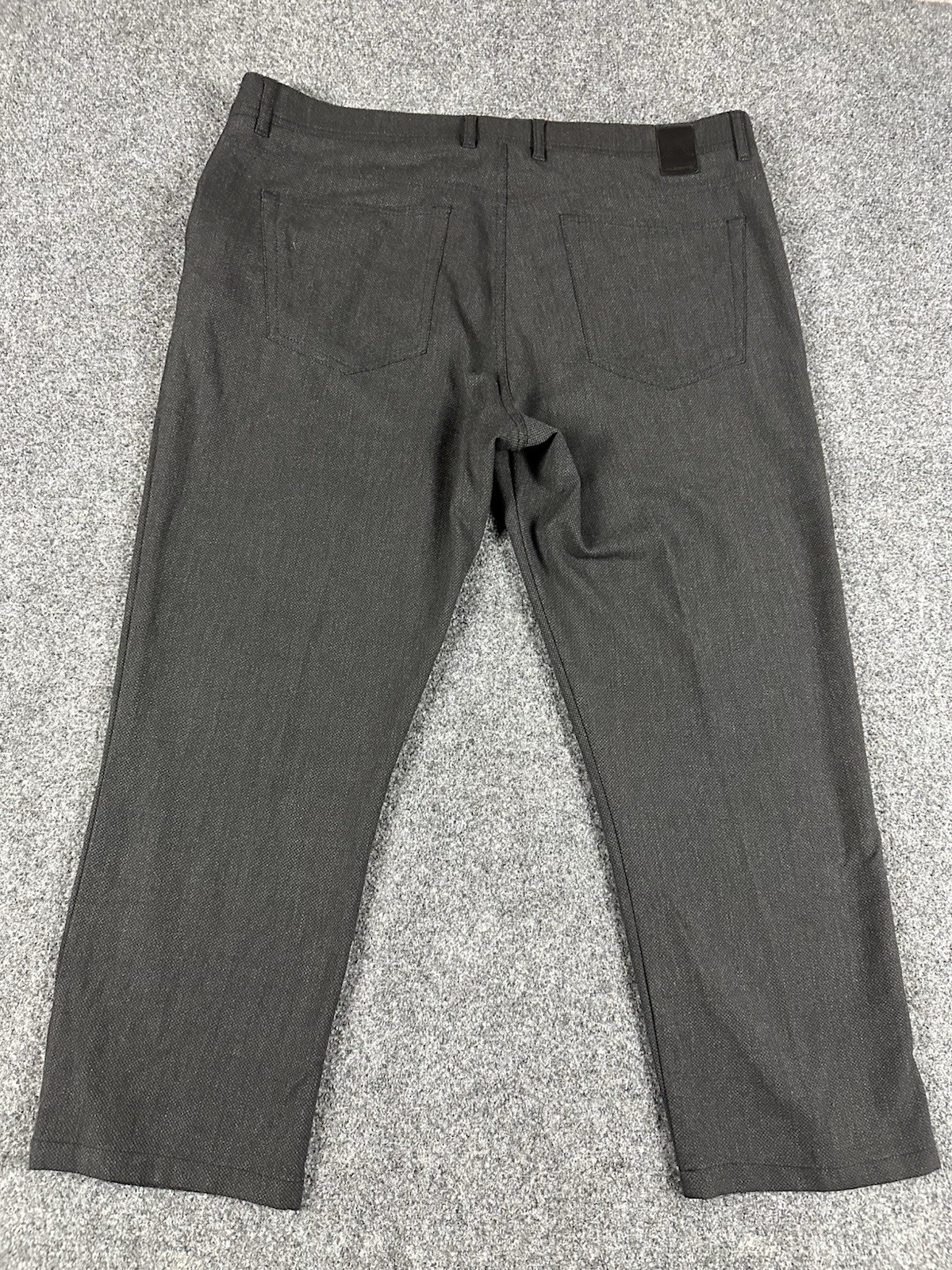 ALBERTO Ceramica Stone Peacock Modern Fit Dress Pants in Stone Size W 40 L 34