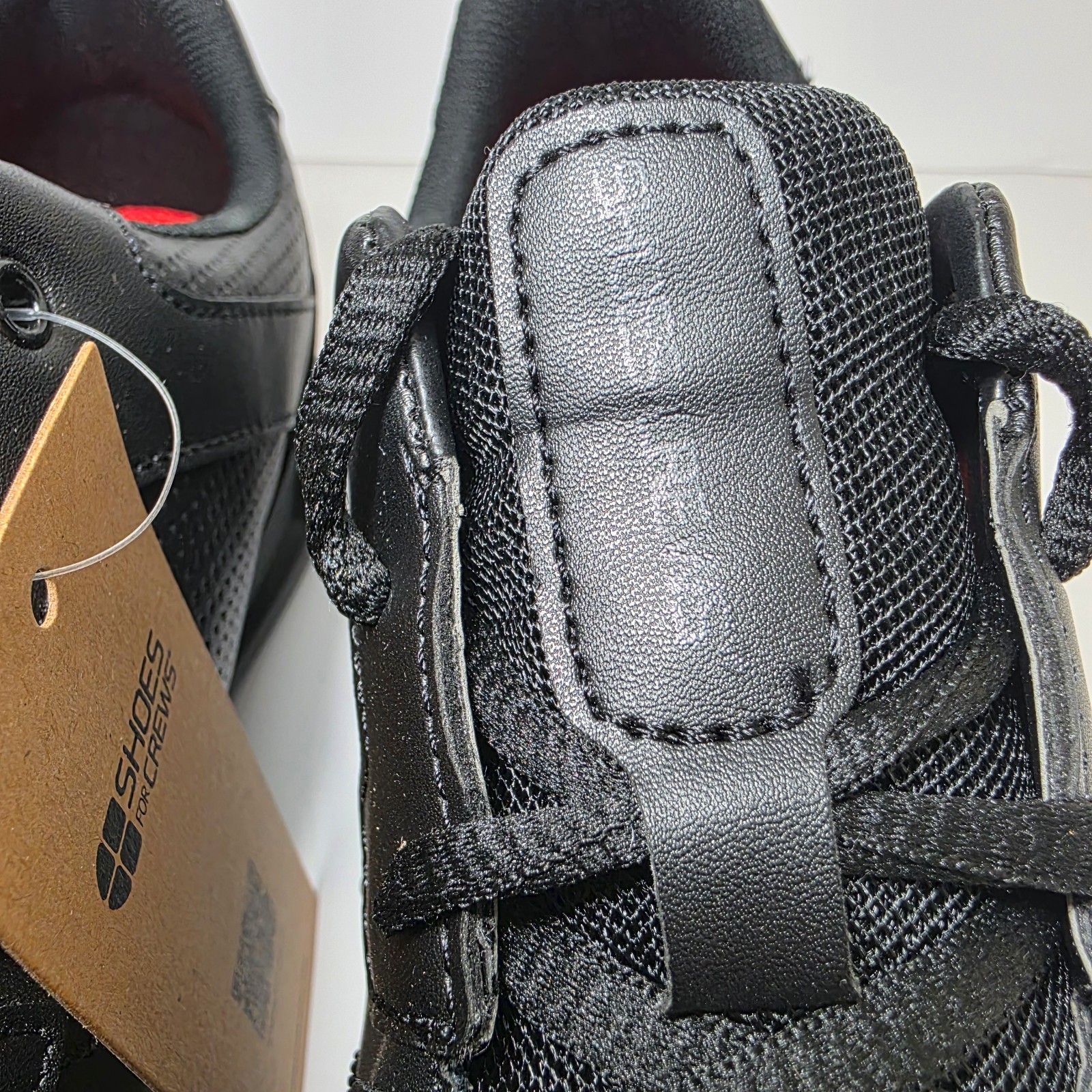 Shoes for Crews Freestyle II Work Shoes Slip Resistant Men’s Size 8 & 8.5 Black