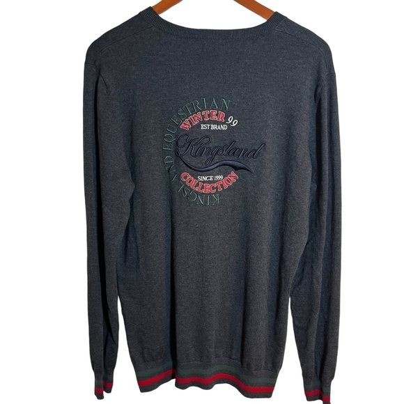 Kingsland Equestrian Men’s Sweater Vintage Winter 1999 Collection Size XL Norway