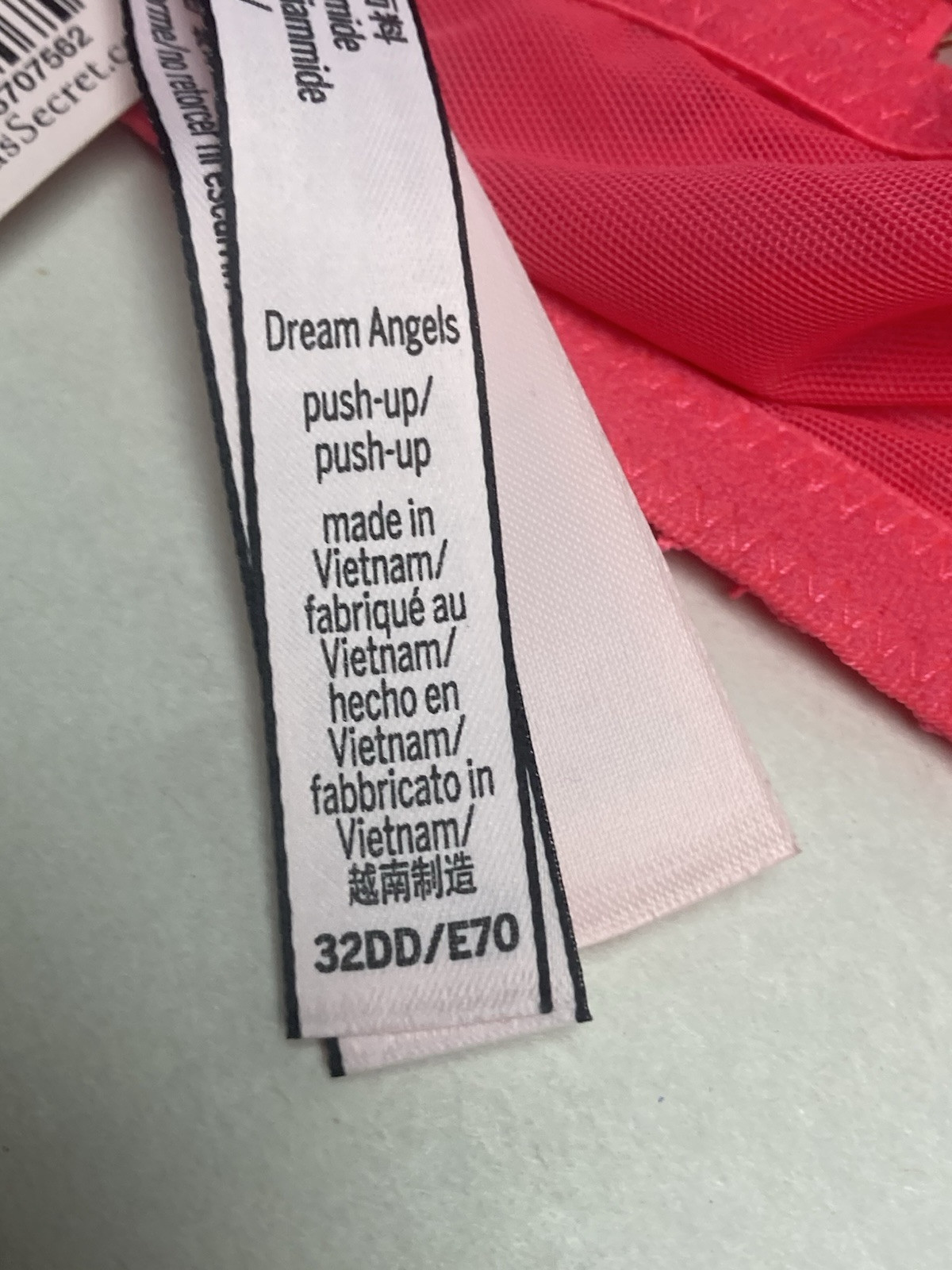 VS Bra Push Up Lined Size 32 DD
