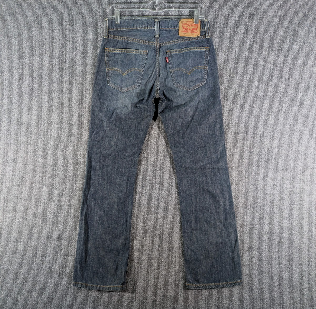 Levis 527 Slim Bootcut Jeans Mens 29×30 Medium Wash Blue Denim Low Rise Cowboy