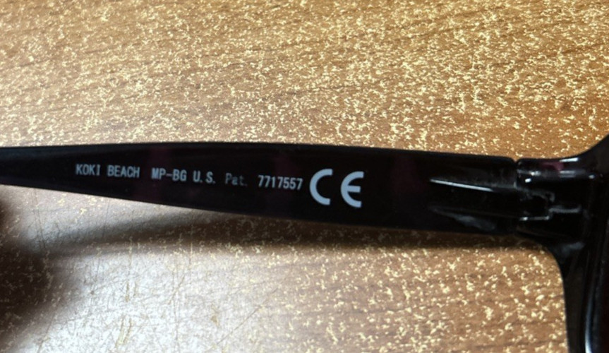 MAUI JIM KOKI BEACH MJ433-28T Purple Tortoise 56-16-130 Sunglass
