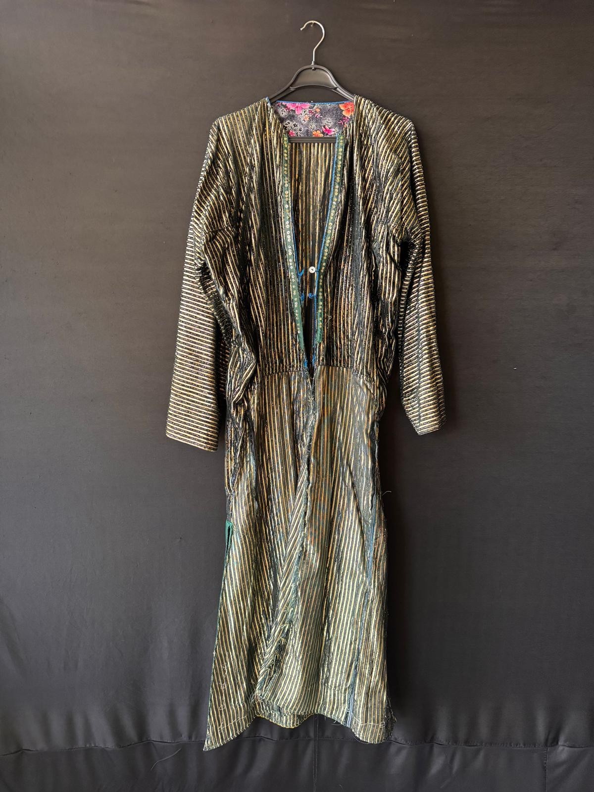 Antique Ottoman Turkish Costume,Anatolian Three Skirts, Antique Kaftan