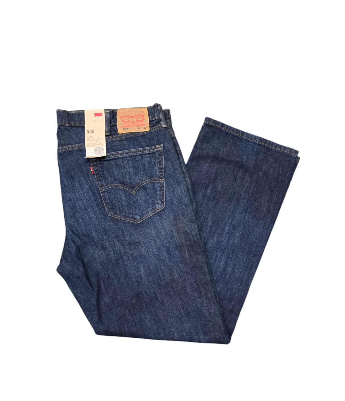 Levi’s Men’s 559 Relaxed Straight Fit Resilient Blue 42W x 32L 005590430