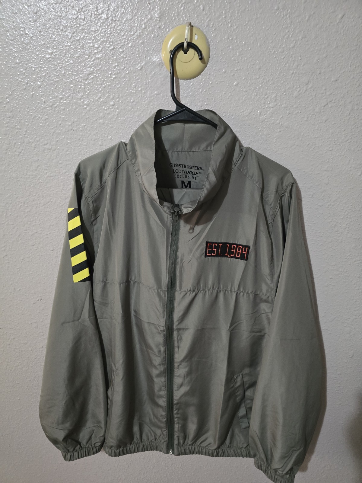 Brand New Loot Crate Exclusive Ghostbusters Windbreaker Jacket Men’s Medium