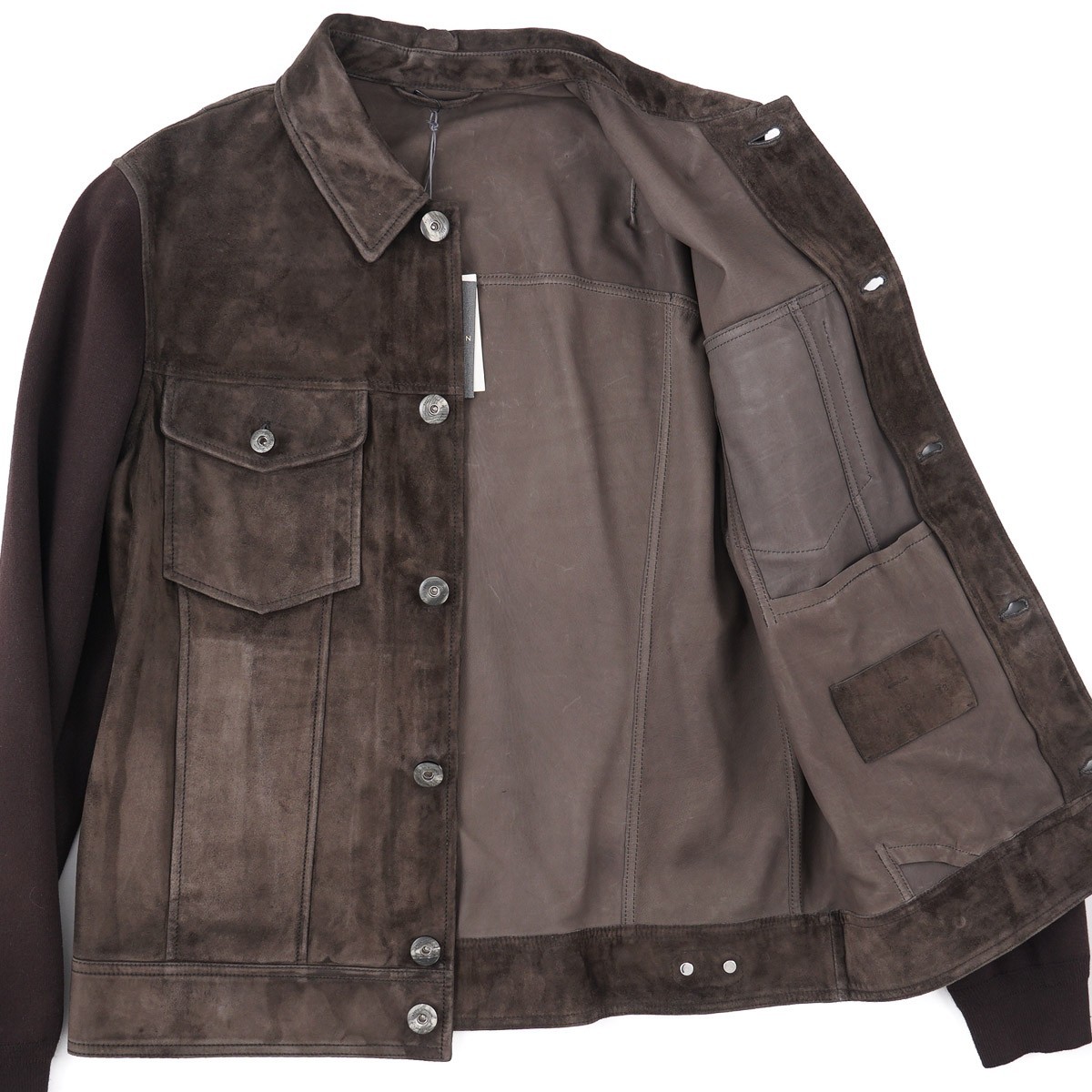 Brett Johnson Slim-Fit ‘Cashmere Calf’ Suede Sedona Jacket L (Eu 52) NWT
