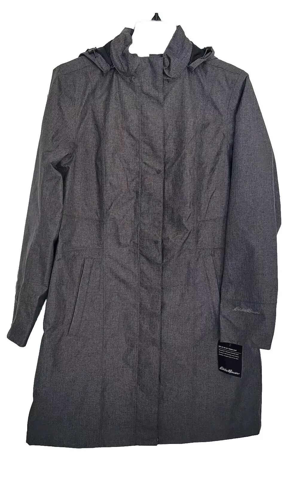 Eddie Bauer Women’s Girl on the Go Trench Coat, Medium Size, New