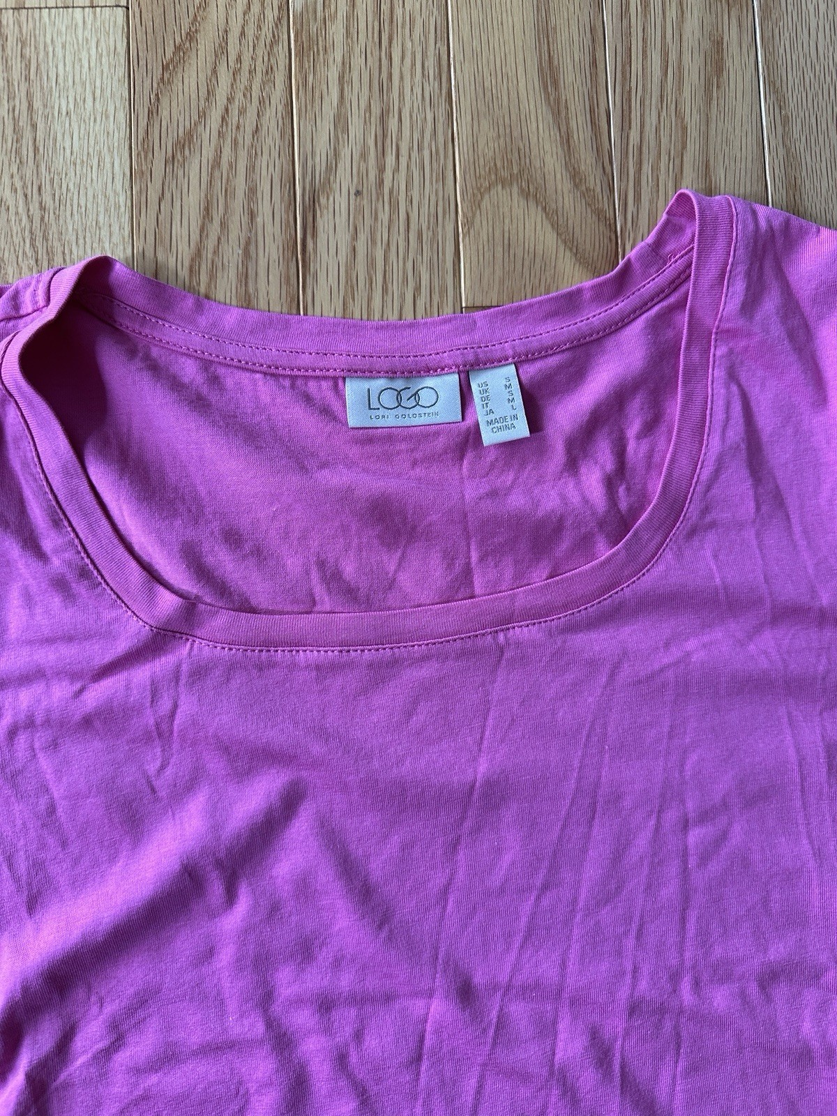 Lori Goldstein Summer Eyelet Top Isaac Mizrahi Sweater NWT Small