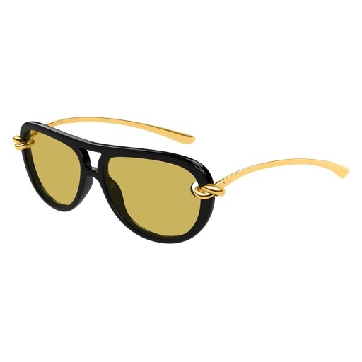 NEW Bottega Veneta BV 1418S Sunglasses 001 BLACK 100% AUTHENTIC