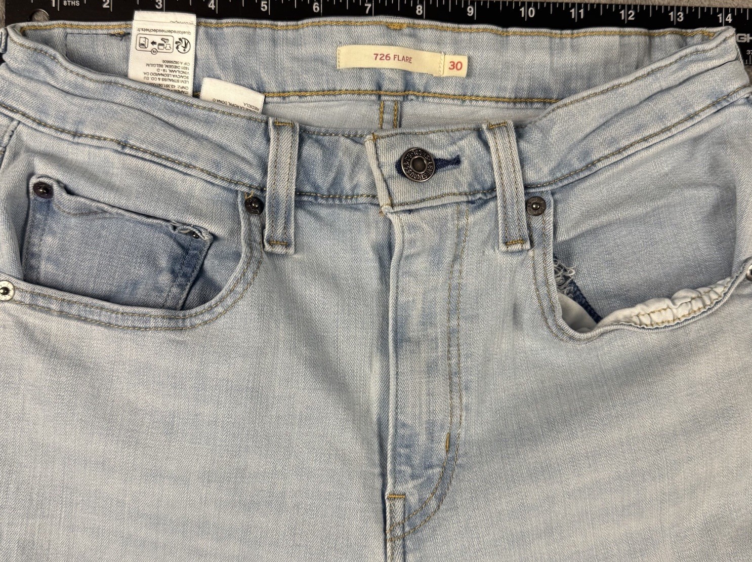 Levi’s 726 High-Rise Flare Jeans