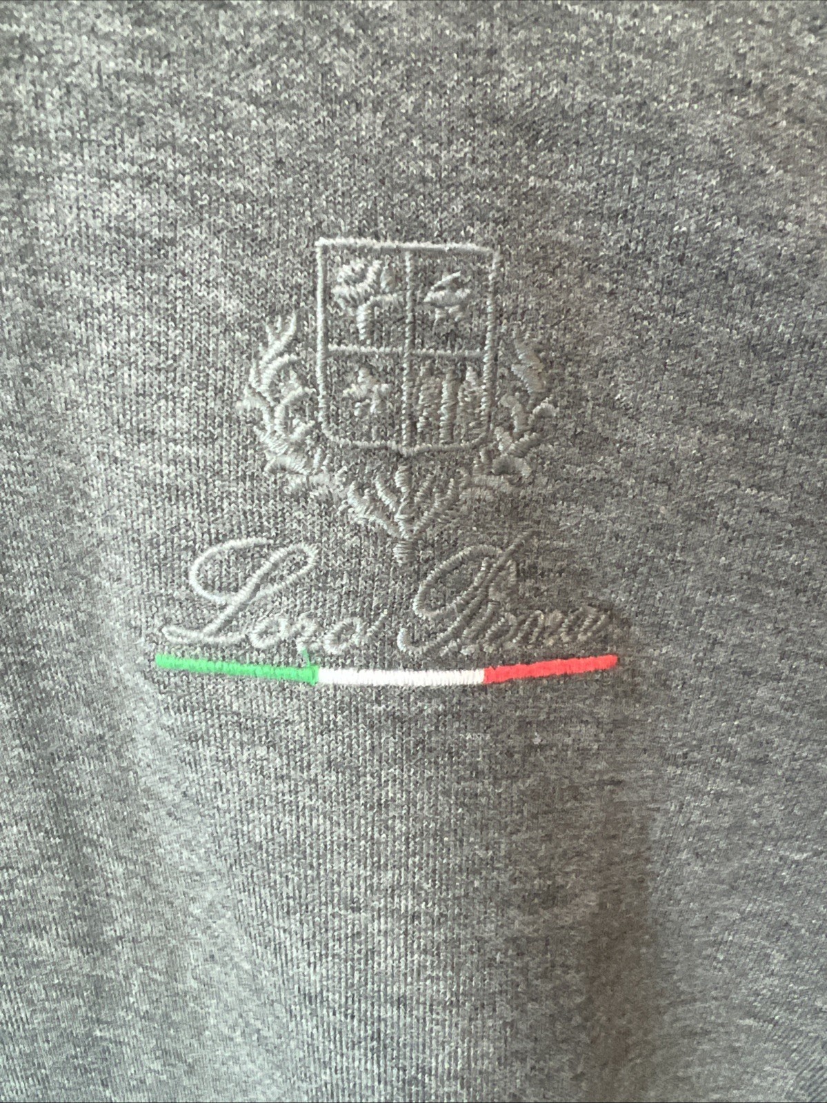 NWT Loro Piana Grey Cotton Hoodie Men’s XXL