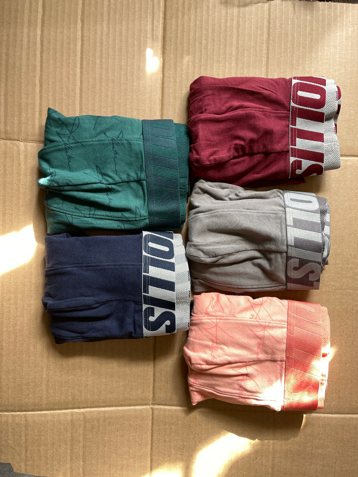 (Only one) Hollister Mens Longer-Length 7″ Inseam Logo Waist Boxer Briefs Size M