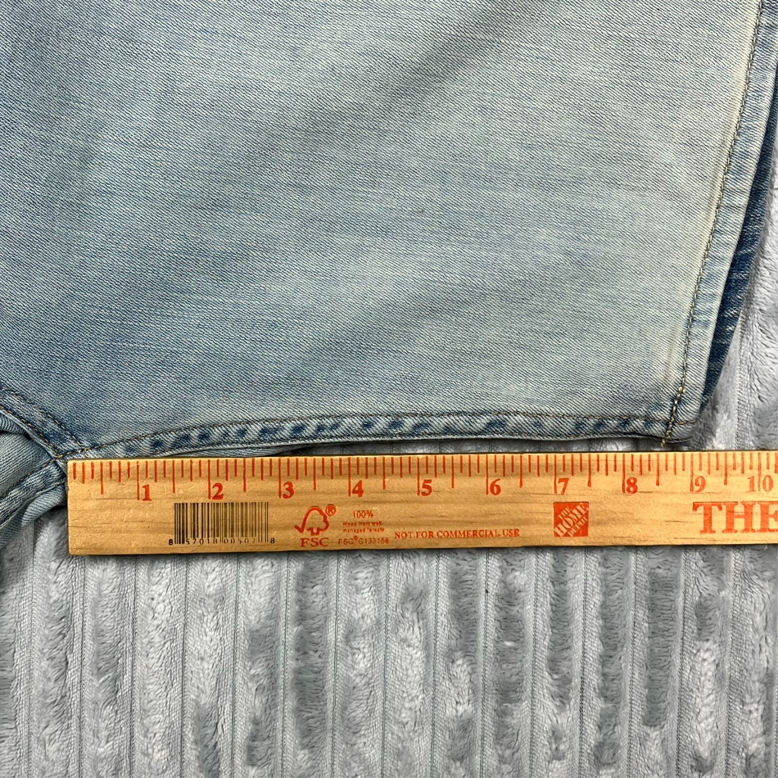 Levi’s Slim Short Youth 18 Reg Light Wash Stretch Comfort Adjustable Waistband