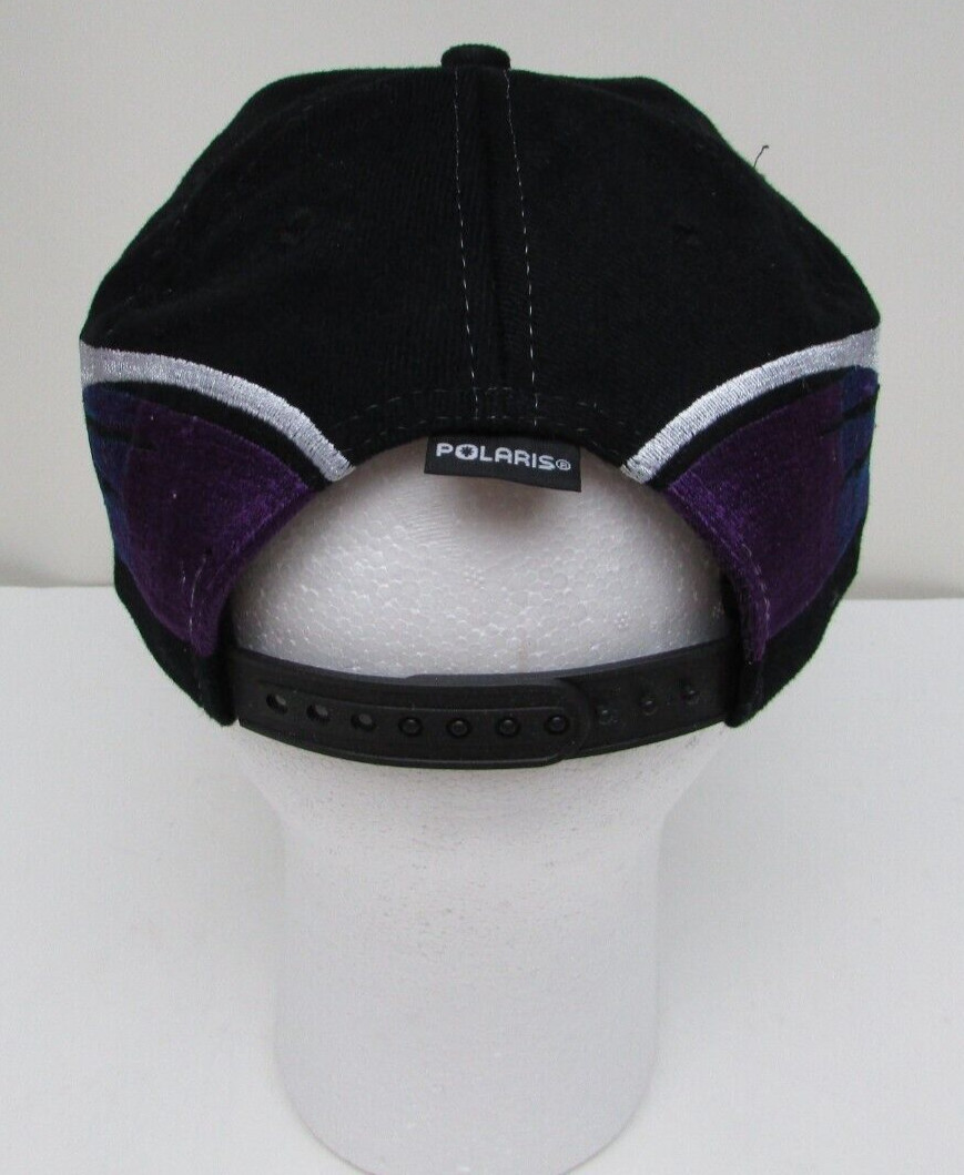 Vintage POLARIS® INDY Snapback Baseball Cap Hat One Size Made in Hong Kong