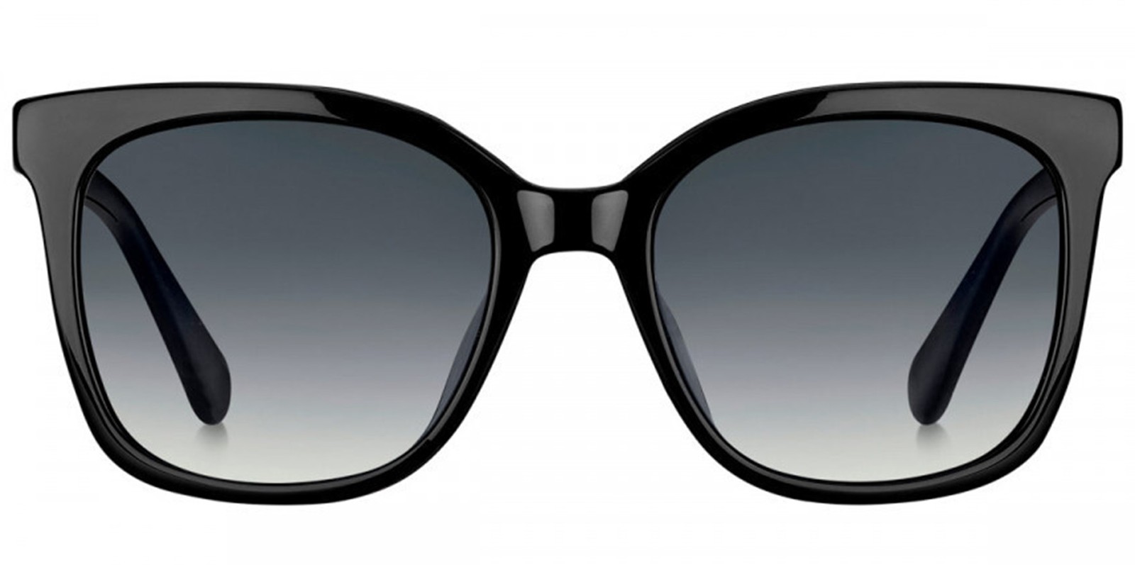 Kate Spade Kiya Women’s Black Squared Cat-Eye Sunglasses w/ Gradient Lens 08079O