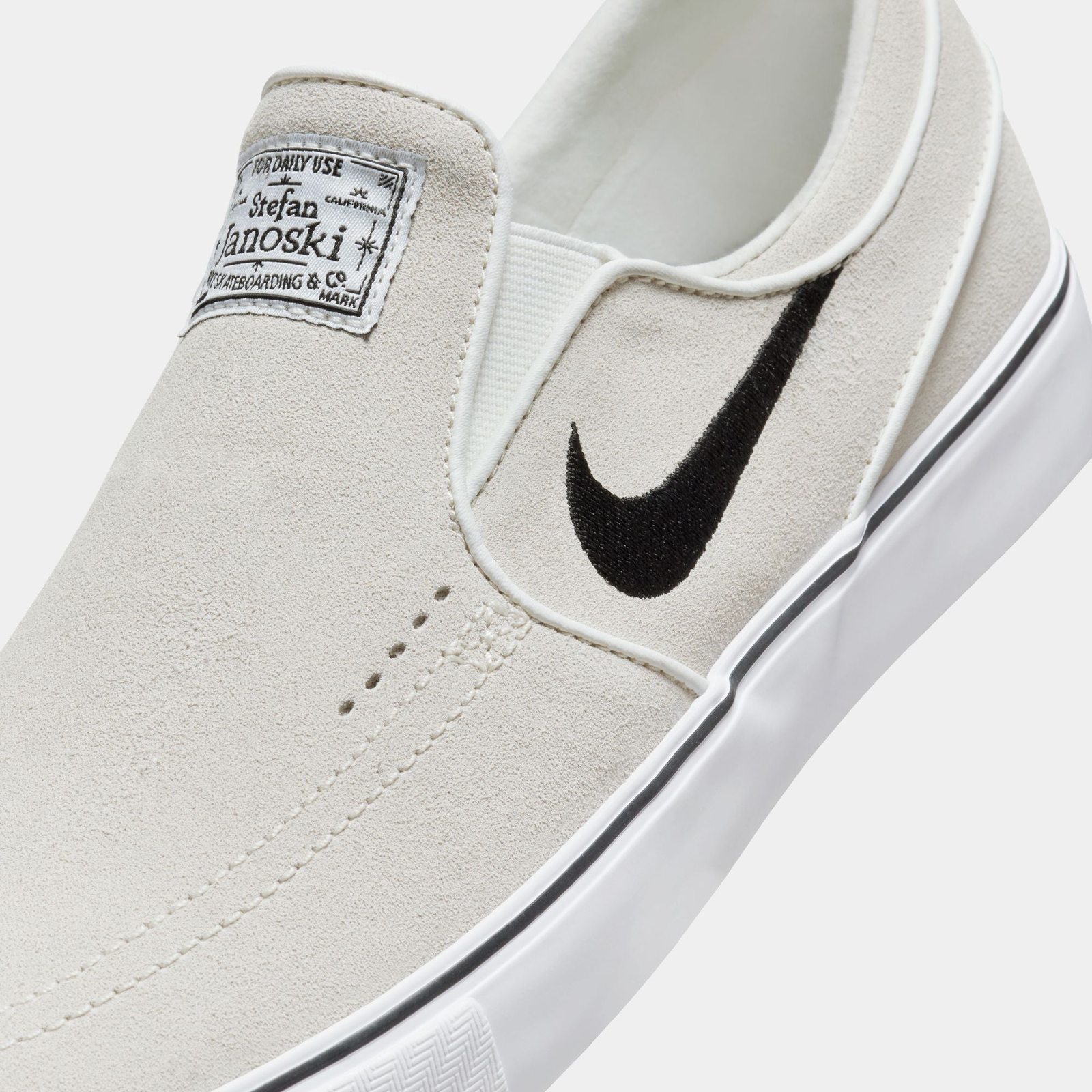 Nike SB Zoom Stefan Janoski+ Slip Summit White Black FN5893-100 Men’s Skate