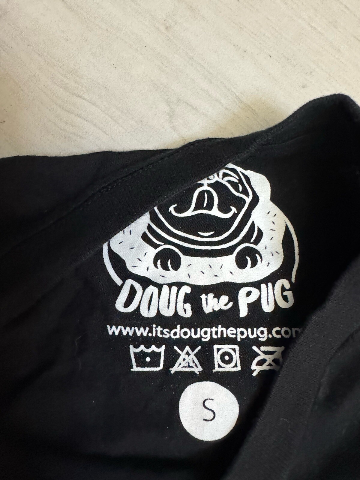 Doug the Pug -Stranger Pugs– Adorable Dog Funny Humor Unisex T-shirt Size S