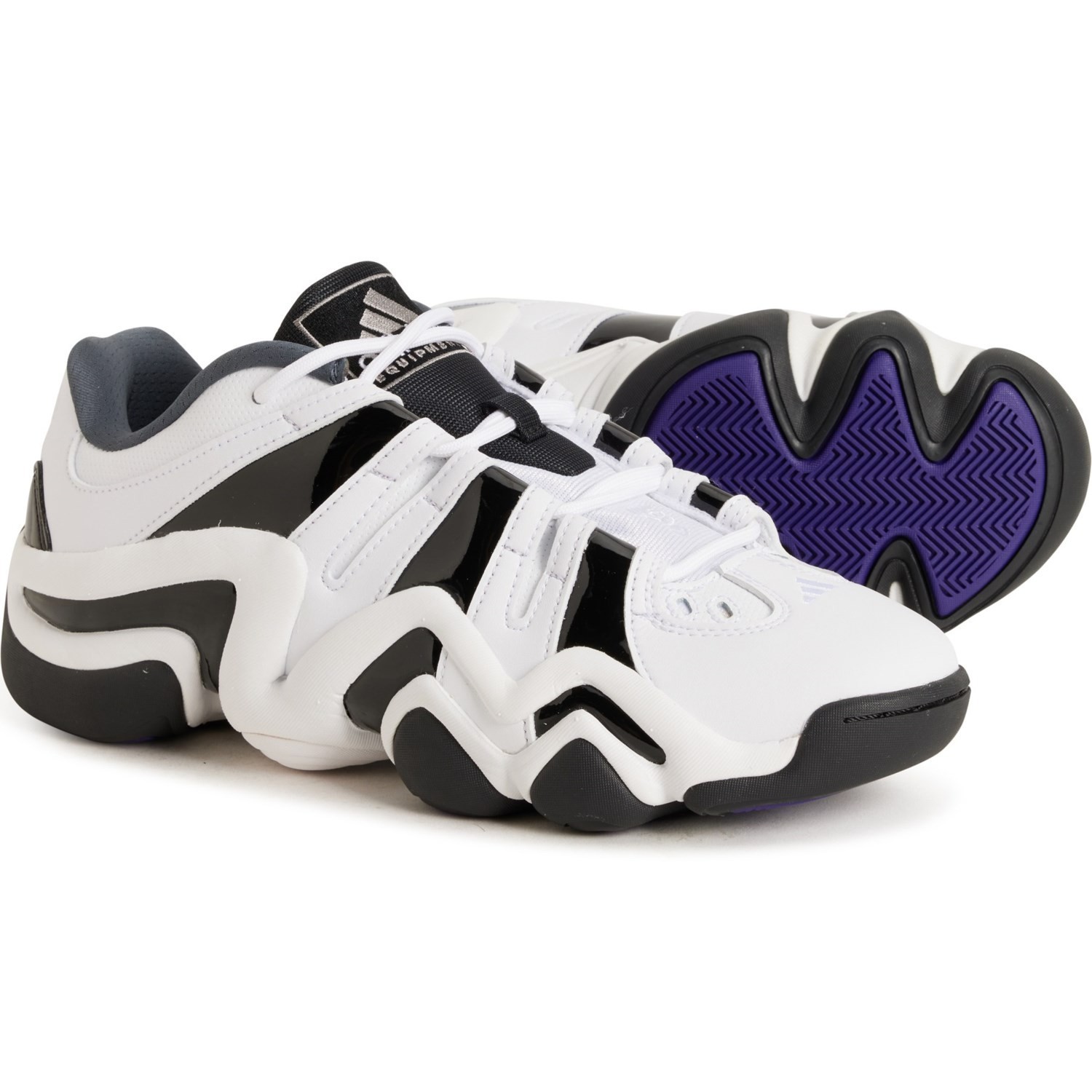 ADIDAS Crazy 8 Low Mens 13 Basketball Shoes/Sneakers IG2032 White/Black NEW