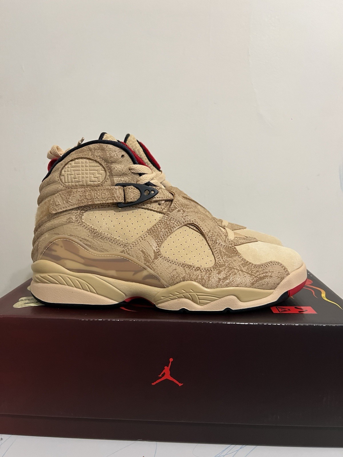 Jordan Retro 8 Rui “Black Samurai” Size 9