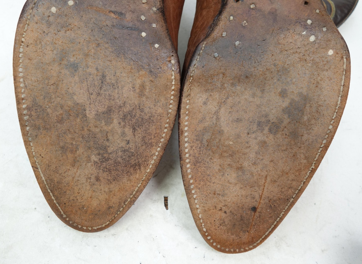 Sheplers Boots Mens Size 10 D Brown Bullhide Leather Western Cowboy