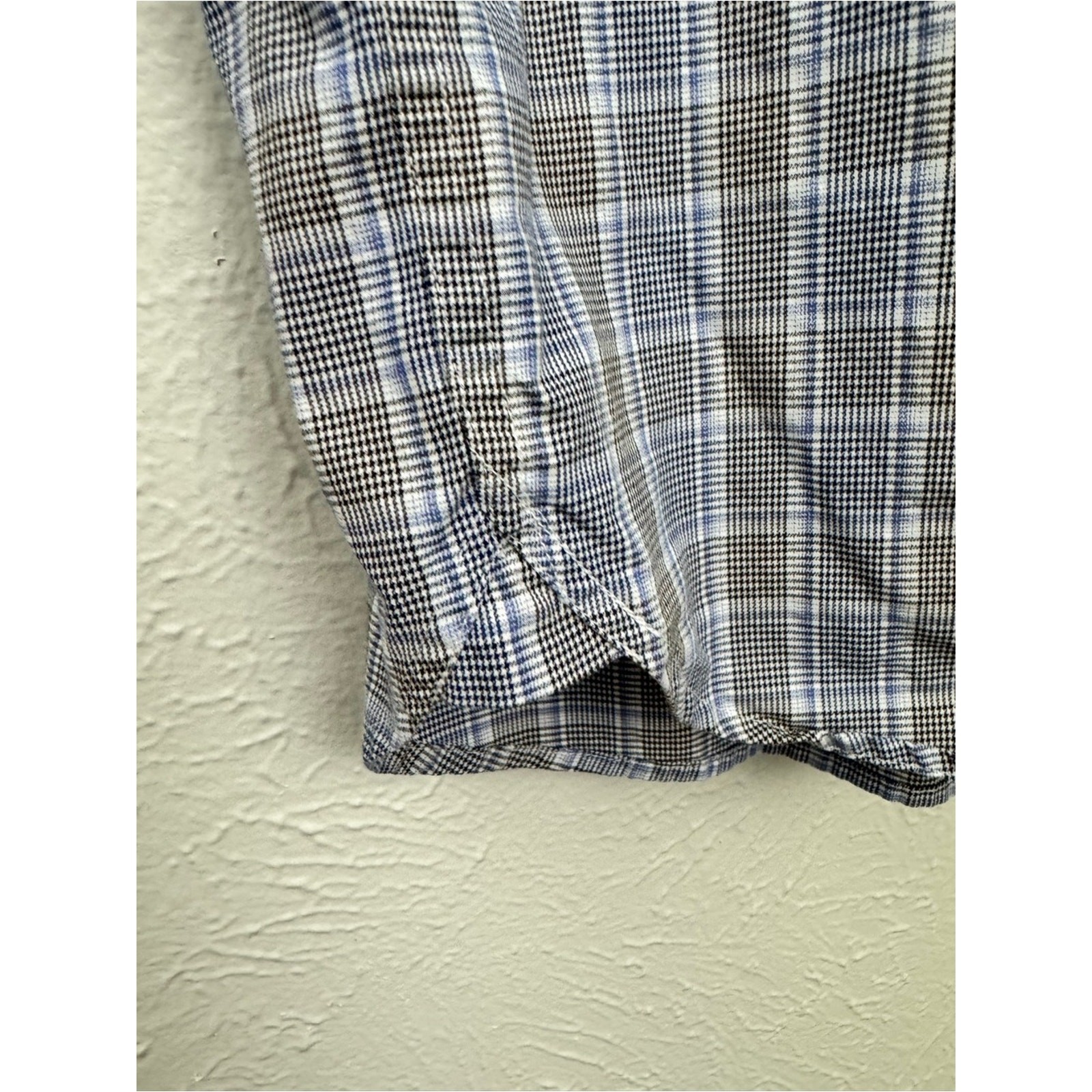 Daniel Cremieux Signature Collection Glen Plaid Button Down Shirt Men’s Medium