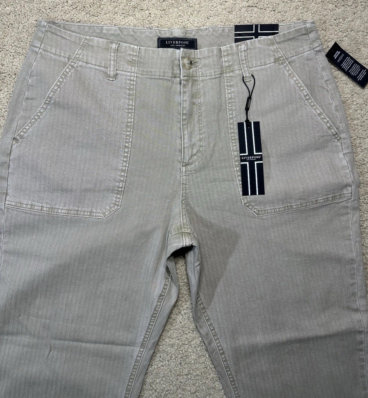 Liverpool Los Angeles Utility Pants Men Size 38×32