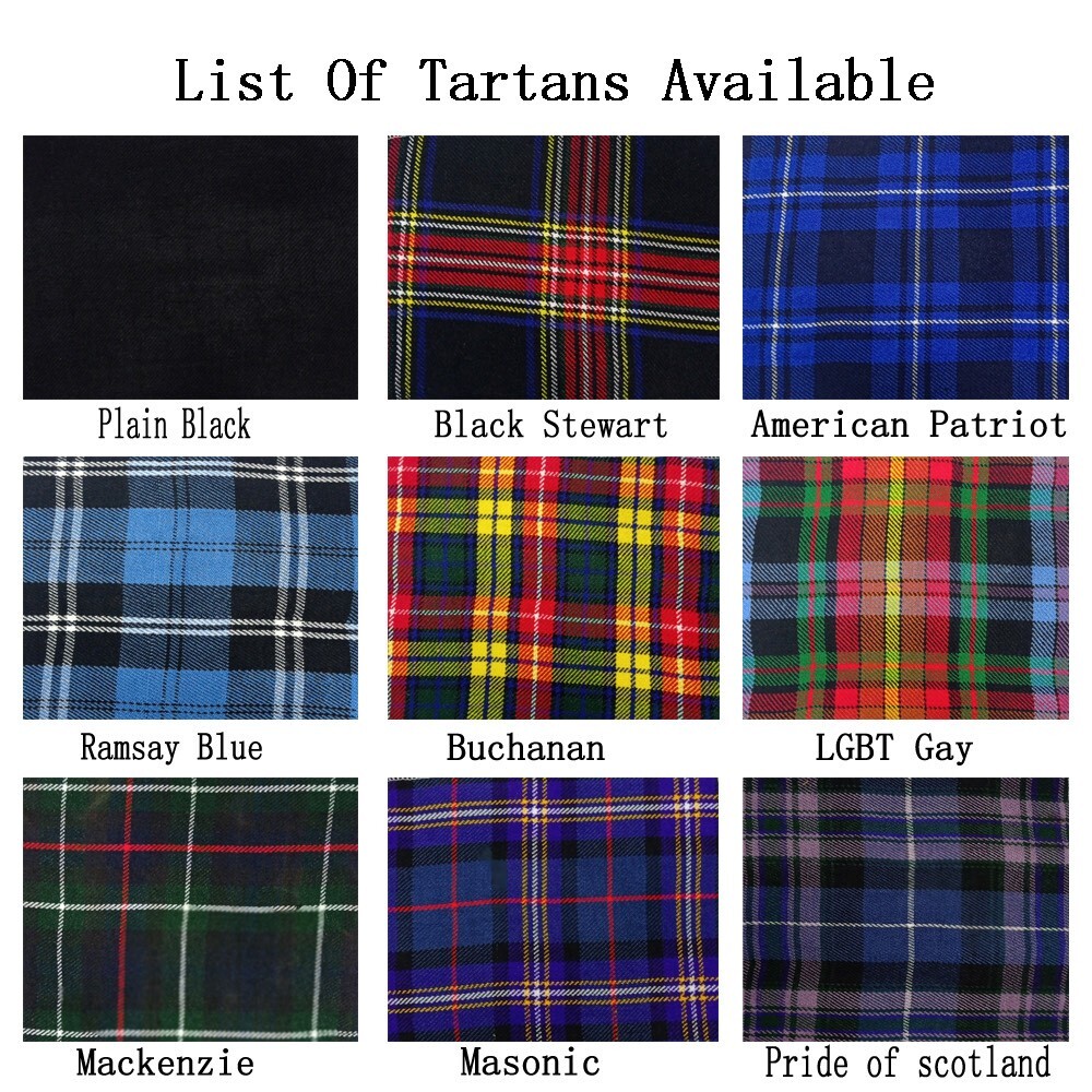 Scottish Men’s Great kilt 16th Century Vintage kilt Available in 50+ Tartans