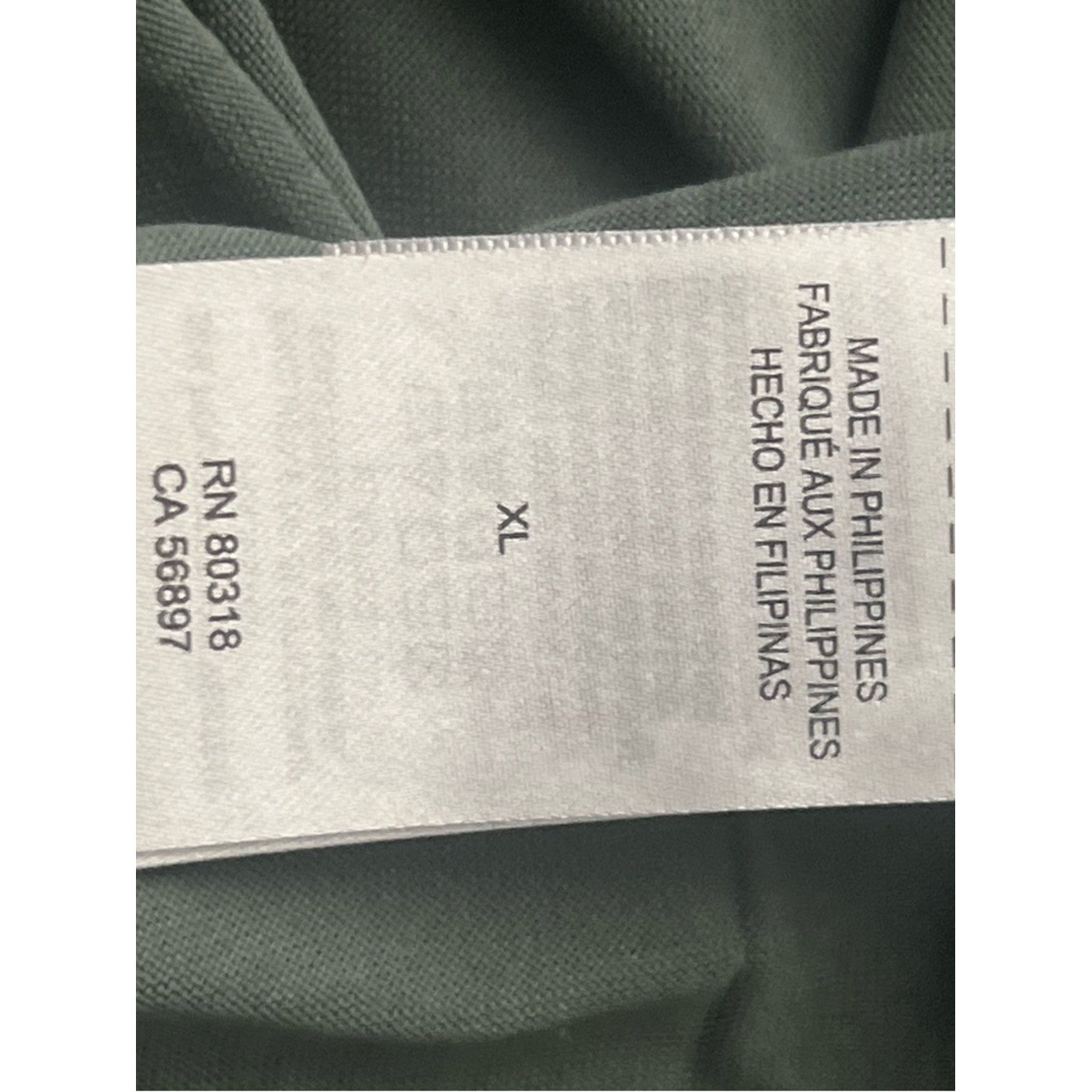 Lucky Brand Sage Green Smocked-Hem Boatneck Top, Size XL
