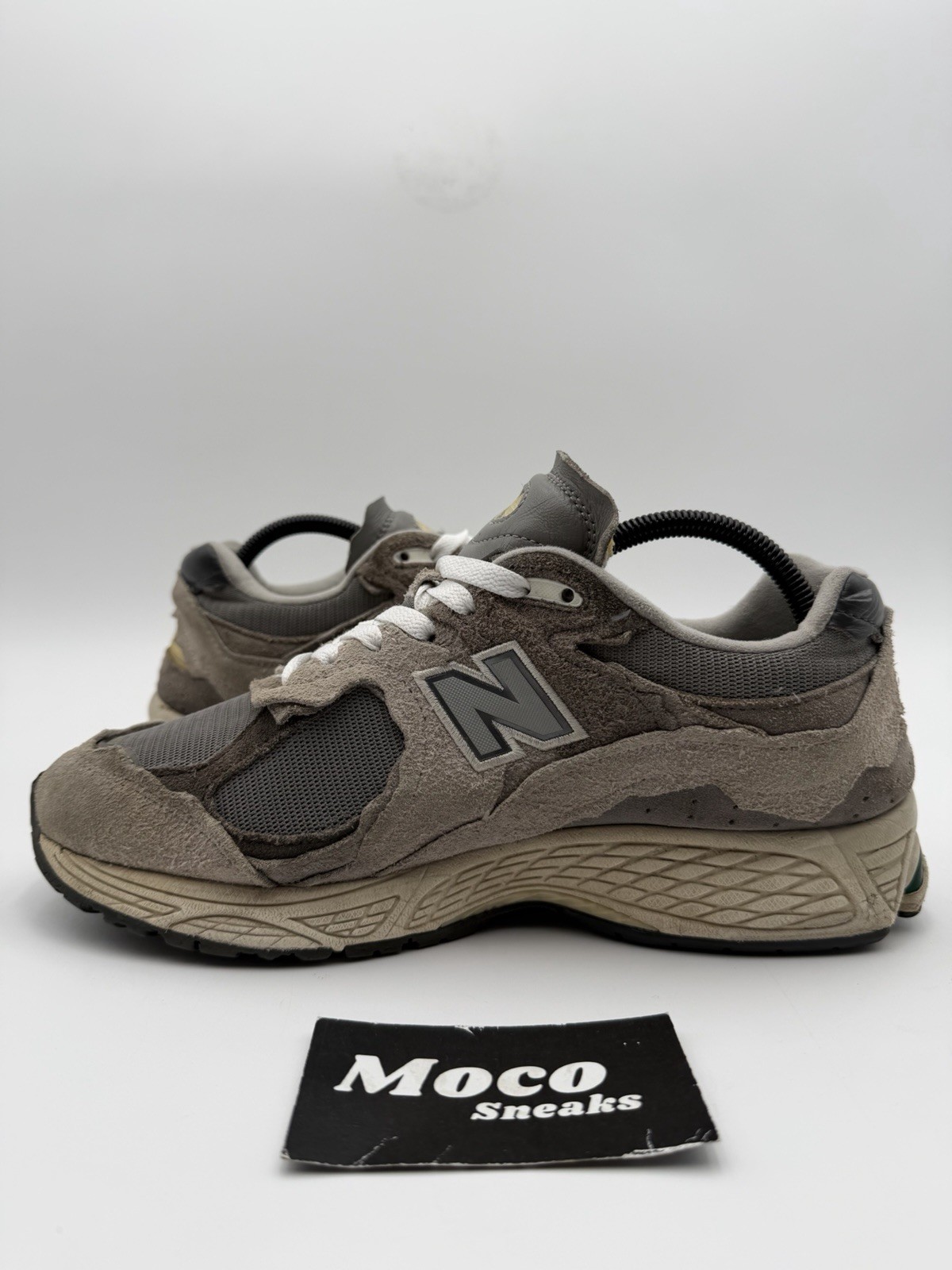 Used Size 8.5-New Balance 2002R Protection Pack Rain Cloud *NO BOX*